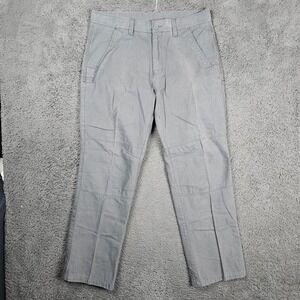 Oakley Mens Gray Double Knee Workwear Utility Pants Size 38